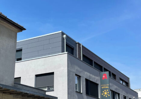 erweitertes Gebäude